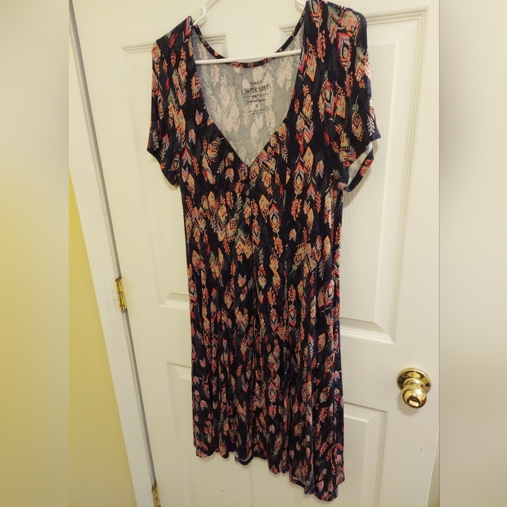 Plus Size Feather Dress